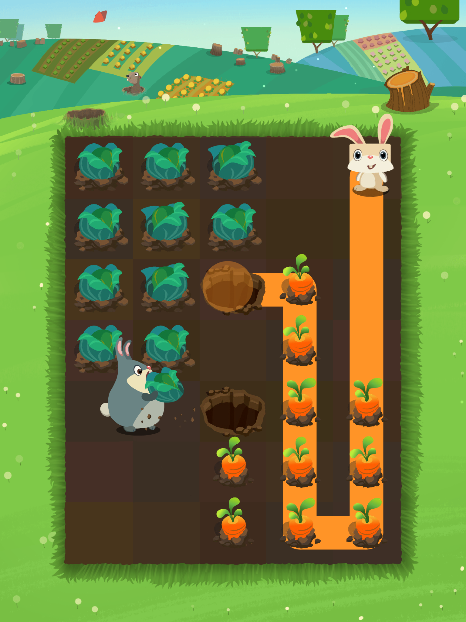 Patchmania game screenshot